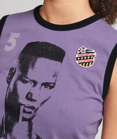 Ringspun Allstars GJ Vintage Re-issue Vest Top Image 4