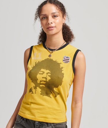 Ringspun Allstars JH Vintage Re-issue Vest Top Image 1