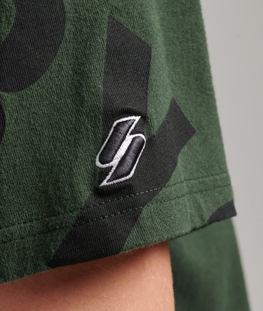 Unisex Code Core T-Shirt mit Logo und durchgehendem Print Image 4