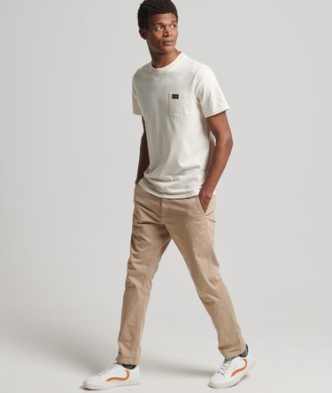 Organic Cotton Workwear Pocket T-Shirt Image 2