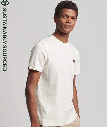 Organic Cotton Workwear Pocket T-Shirt Image 1