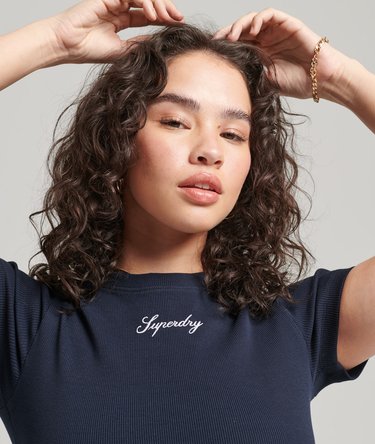 Heritage T-Shirt-Kleid mit Schriftzug Image 4