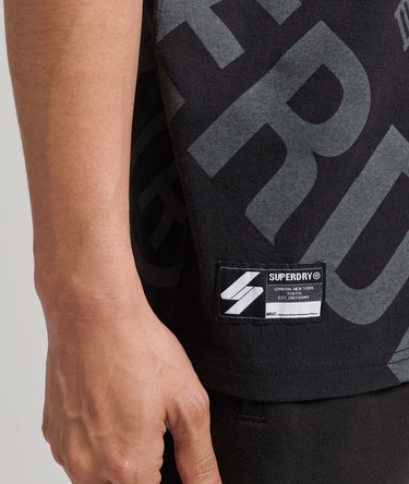 Unisex Code Core Logo-T-skjorte med heldekkende trykk Image 5