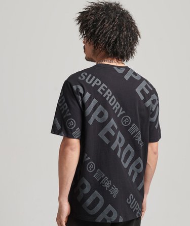 Unisex Code Core Logo-T-skjorte med heldekkende trykk Image 3
