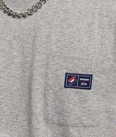 Organic Cotton S Logo Pocket T-Shirt Image 4