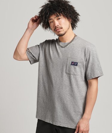 Organic Cotton S Logo Pocket T-Shirt Image 1