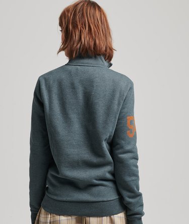 Bluza dresowa oversize Track & Field na zamek o długości 1/2 Image 3
