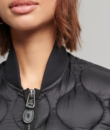 Oversized Liner Bomber Jacket Image 4