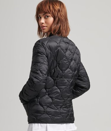 Oversized Liner Bomber Jacket Image 3