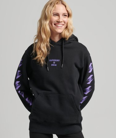 Unisex Code Halftone Logo Oversized Hoodie Image 1