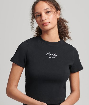 Code Heritage Crop Fit T-Shirt Image 1
