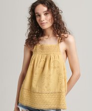 Vintage Woven Lace Cami Top