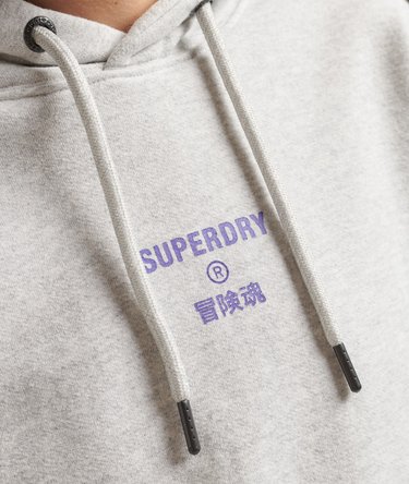 Unisex Code Halftone Logo Oversized Hoodie Image 4