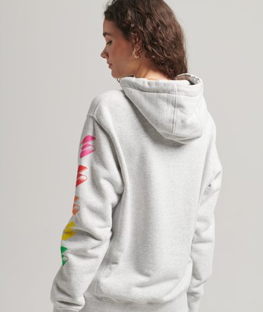 Unisex Code Halftone Logo Oversized Hoodie Image 3