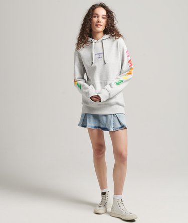 Unisex Code Halftone Logo Oversized Hoodie Image 2