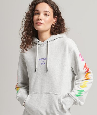 Unisex Code Halftone Logo Oversized Hoodie Image 1
