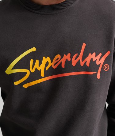 Vintage Downtown Script Crew Sweatshirt Image 3