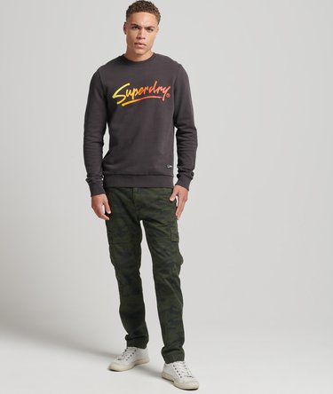 Vintage Downtown Script Crew Sweatshirt Image 2