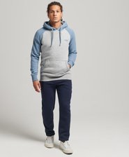 Vintage Logo Baseball Hoodie aus Bio-Baumwolle