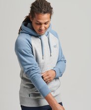Vintage Logo Baseball Hoodie aus Bio-Baumwolle