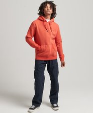 Essential hættetrøje i økologisk bomuld med logo