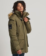 Faux Fur Hooded Everest Parka Jacket