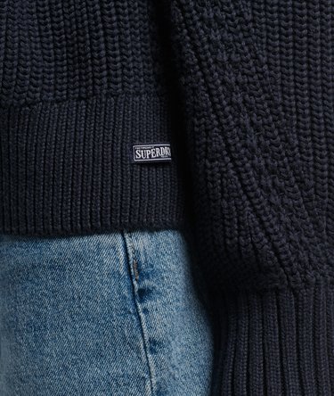 Cropped V-Neck Cardigan Image 5