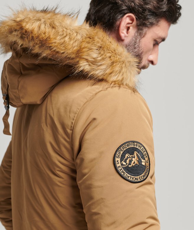 Hooded Everest Faux Fur Parka