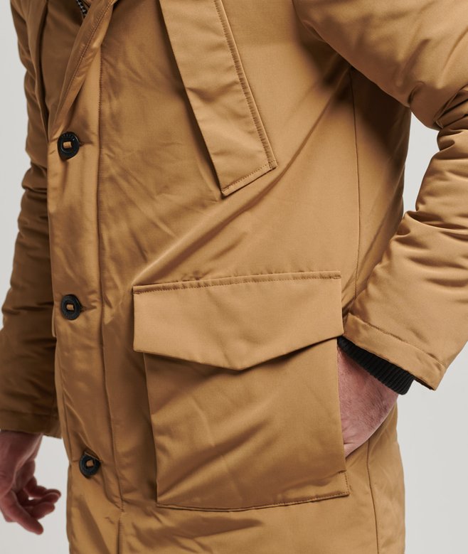 Hooded Everest Faux Fur Parka