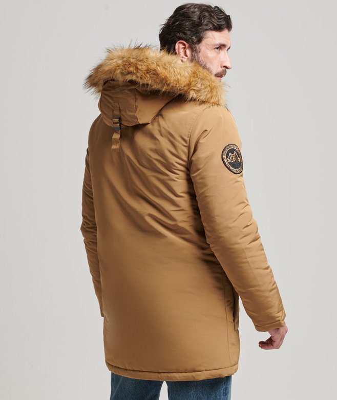 Hooded Everest Faux Fur Parka