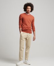 Organic Cotton Cashmere Crew Jumper