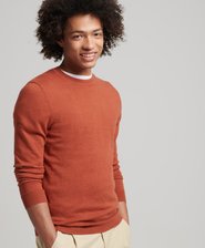 Organic Cotton Cashmere Crew Jumper