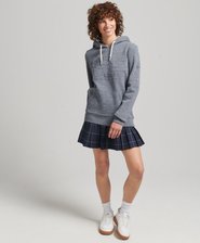 Embossed Graphic Logo Hoodie