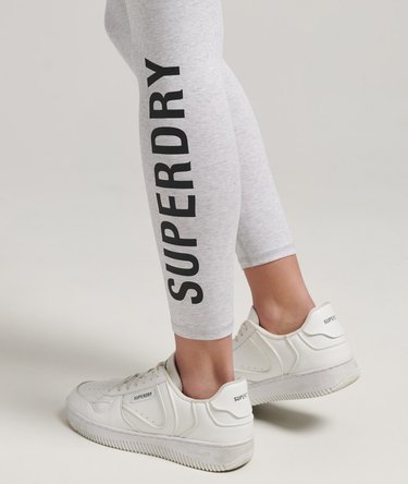 Elastic Logo Graphic Leggings Image 3