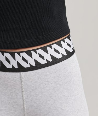 Elastic Logo Graphic Leggings Image 4