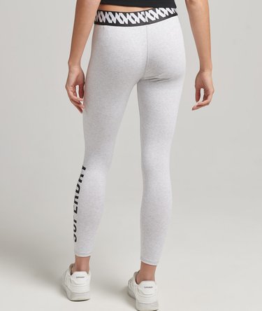 Elastic Logo Graphic Leggings Image 2