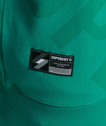 Unisex Core Logo All Over Print Crew Sweatshirt Image 4