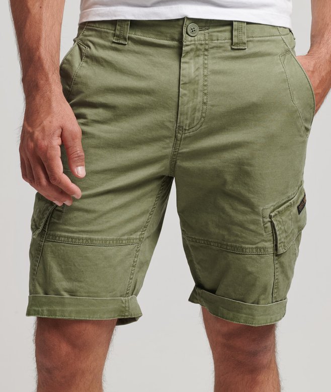 Organic Cotton Core Cargo Shorts