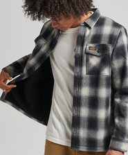 Sherpa Lined Miller Wool Overshirt