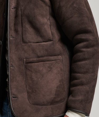 Shearling Deck Jacke mit Lammfellfutter Image 6