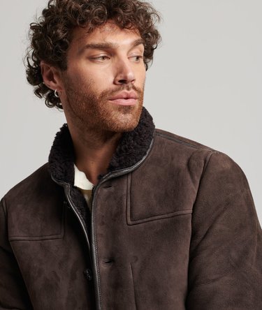 Shearling Deck Jacke mit Lammfellfutter Image 4
