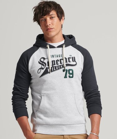 Scripted College Hoodie Image 1