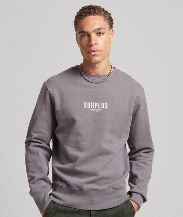 Surplus Graphic Loose Crew Sweatshirt Image 1