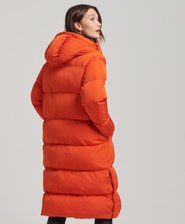 Hooded Longline Puffer Coat