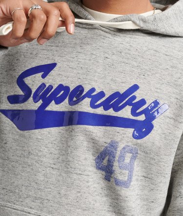 Vintage Athletic City Script-hettegenser Image 2