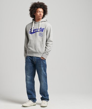Vintage Athletic City Script-hettegenser Image 5
