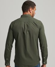 Camicia a micro quadretti in cotone