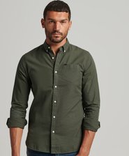 Camicia a micro quadretti in cotone