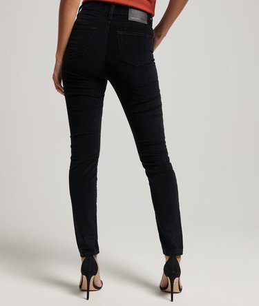 R&ouml;hrenjeans aus Cord mit hohem Bund Image 2