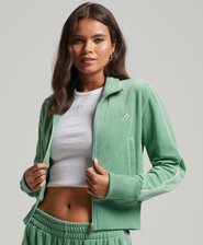 Code S Logo Velour Track Top